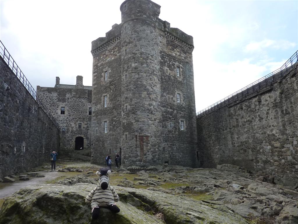 blackness - central tower and courtyard