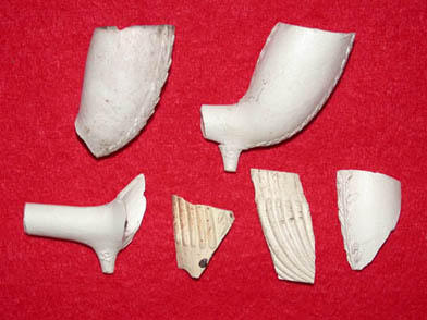 Clay pipes