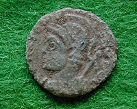 4th century Roman coin