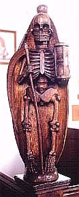Wooden skeleton